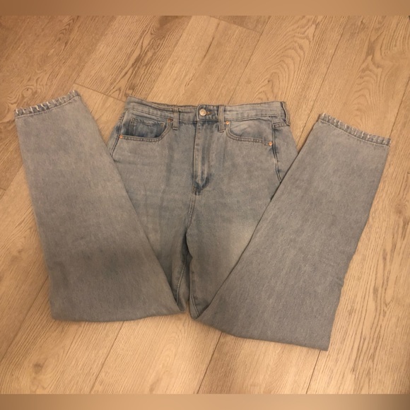 RSQ Womens 90s Jeans High Waist Rigid light denim Straight Leg Size 27 - Picture 10 of 15